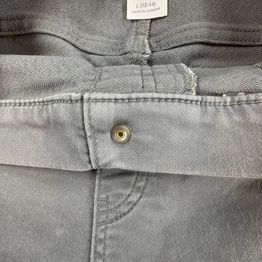 Time and Tru Womens High Rise Skinny Jeggings Grey Size L 12-14 TT35100139265